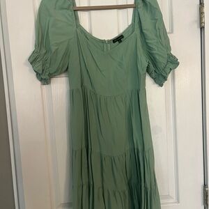 Green sundress:
Size: Large